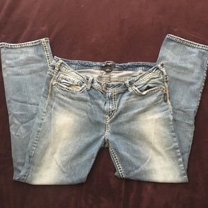 Plus size Silver jeans